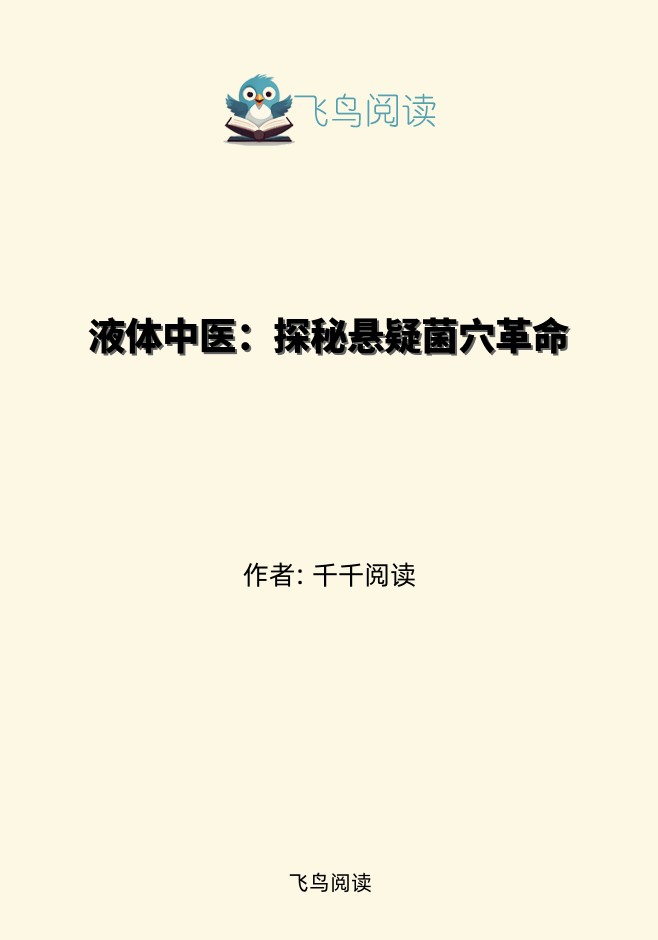 液体中医：探秘悬疑菌穴革命